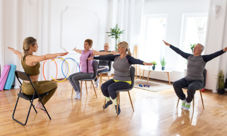 Chair Yoga Exercises for Improved Flexibility and Joint Health