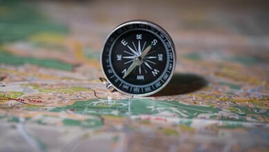 directional search compass tool